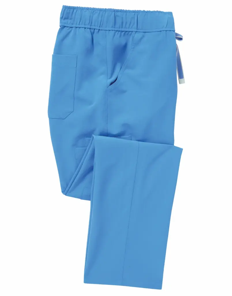 PS_NN500-S_CEILBLUE - Hidalgo-werbeartikel Stretch cargobroek voor heren, ceil blue — productfoto 6