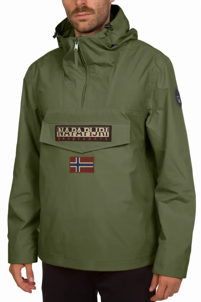 Windbreaker met capuchon RAINFOREST, green cypress — productfoto 2