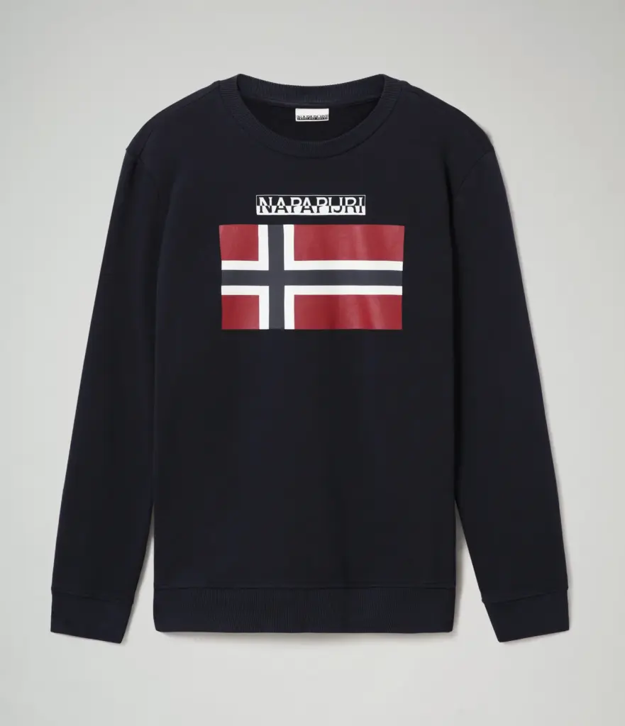Bellyn C sweater ronde hals, blu marine — productfoto 2