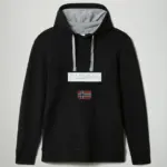 Burgee SUM 3 sweater met capuchon, black