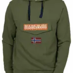 Burgee SUM 3 sweater met capuchon, caper — productfoto 3