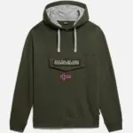 Burgee SUM 3 sweater met capuchon, green depths — productfoto 4