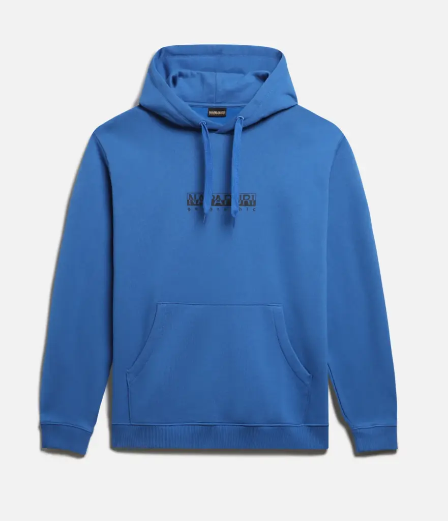Sweater met capuchon B-Box, skydiver blue — productfoto 4