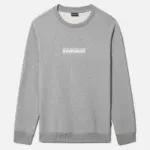 Sweater ronde hals B-Box, medium grey melange — productfoto 4