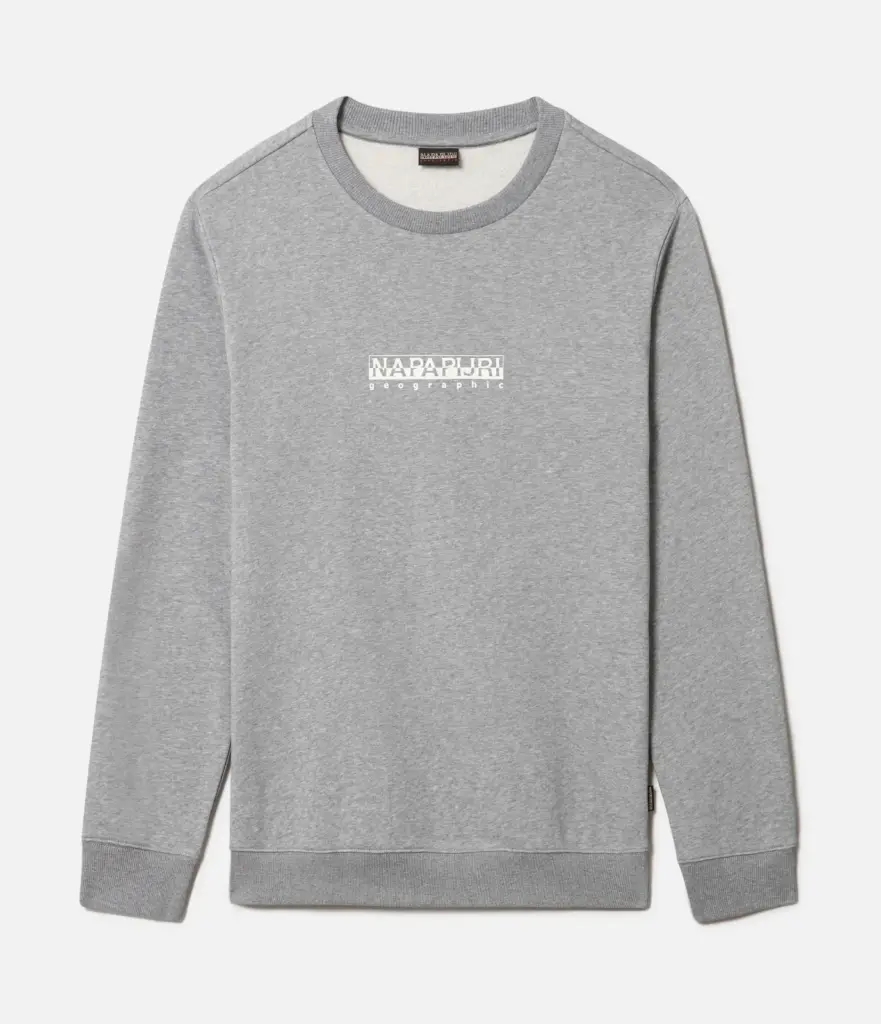 PS_NP0A4GBF_MEDIUMGREYMELANGE - Hidalgo-werbeartikel Sweater ronde hals B-Box, medium grey melange — productfoto 4