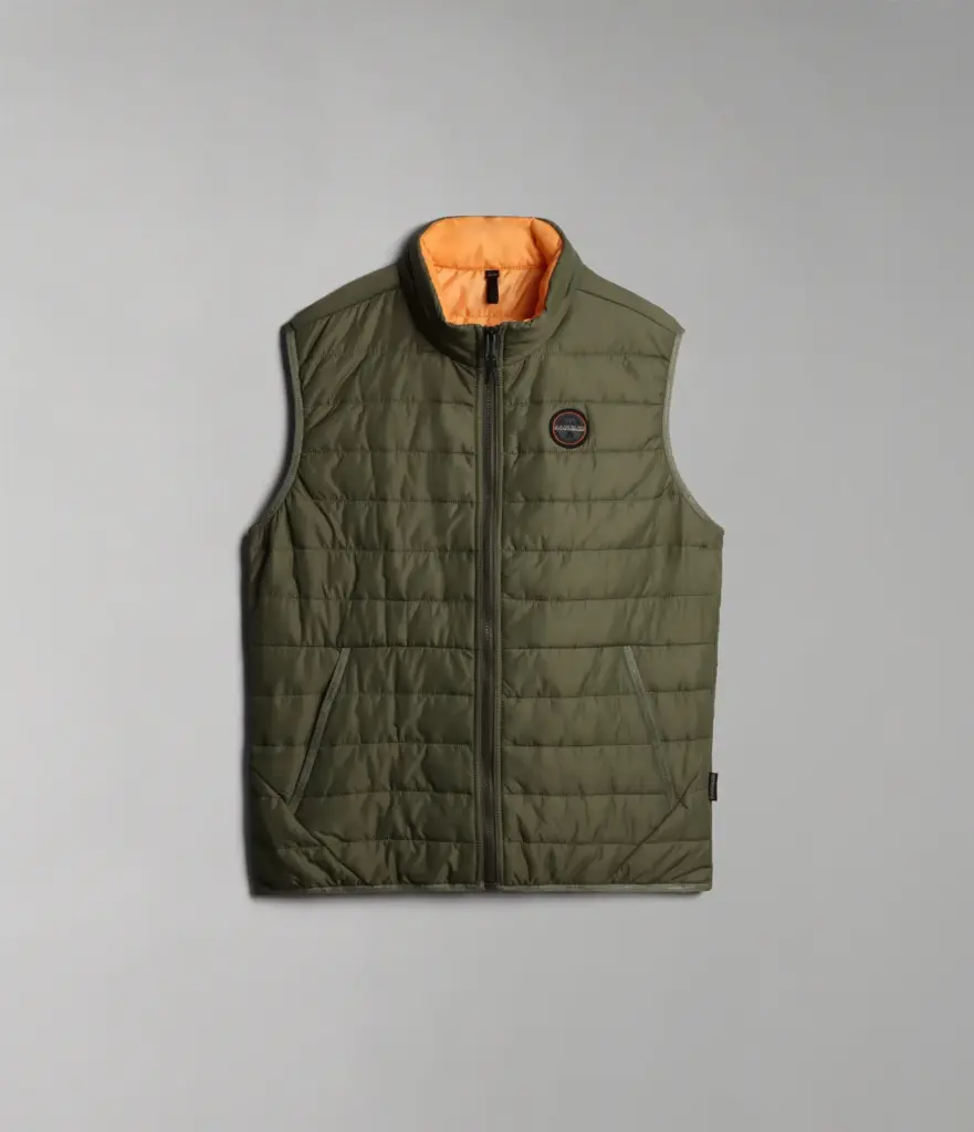 Bodywarmer Acalmar, green lichen — productfoto 4