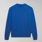 Decatur trui met ronde hals, blue lapis