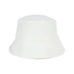 Ecologische uniseks bucket hat in badstof, ivory — productfoto 7