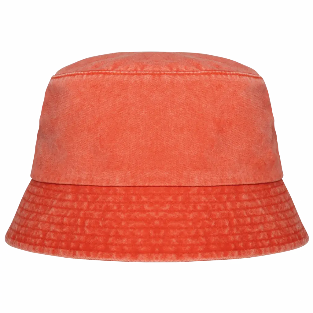 PS_NS020_WASHEDPAPRIKA - Hidalgo Ecologische verwassen uniseks bob, washed paprika — productfoto 14