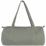 Duffeltas van fleece, almond green — productfoto 6