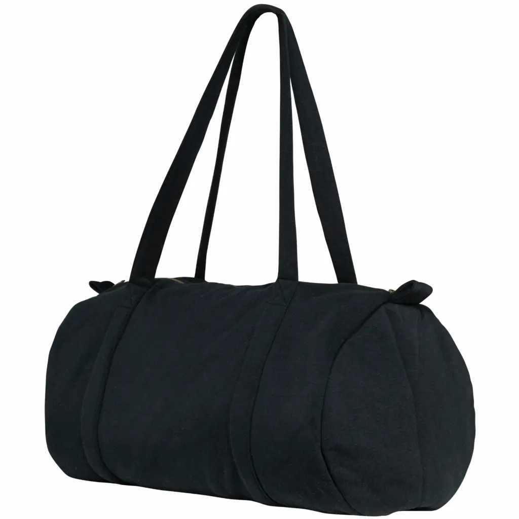 PS_NS106-S_BLACK - Hidalgo Duffeltas van fleece, black — productfoto 6