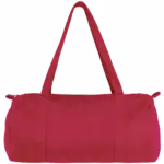 Duffeltas van fleece, hibiscus red — productfoto 8