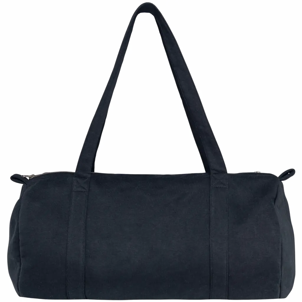 Duffeltas van fleece, navy blue — productfoto 12