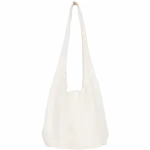 PS_NS107_IVORY - Katoenendraagtassen Schoudertas van fleece, ivory — productfoto 8