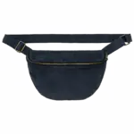 Ecologisch verwassen heuptasje van ribfluweel, washed navy blue — productfoto 6