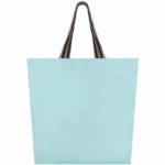 Grote ecologische shopper, topaz blue / desert sand / horizon blue stripes — productfoto 7