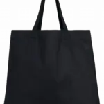 Lange ecologische shopper, black — productfoto 4