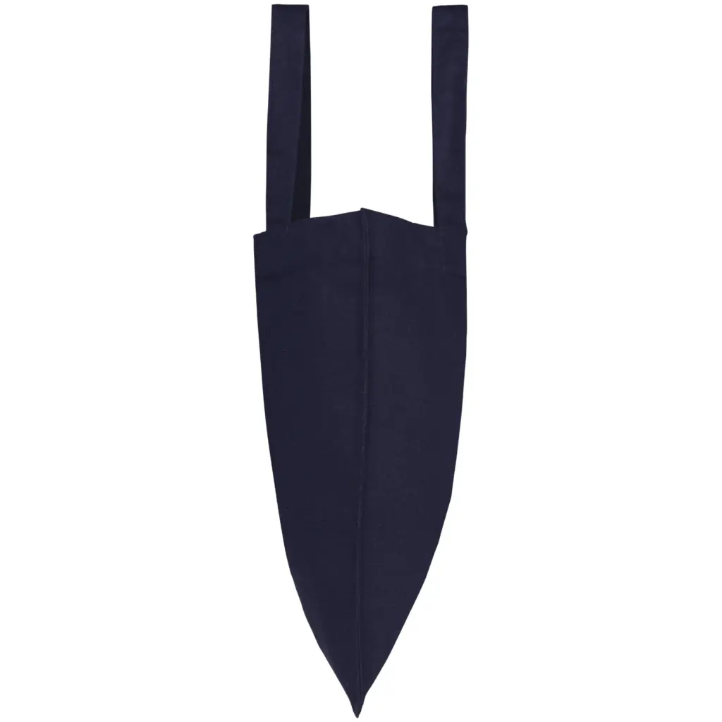 PS_NS121-S_NAVYBLUE - Katoenendraagtassen Lange ecologische shopper, navy blue — productfoto 5