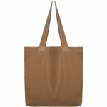 Ecologische verwassen tas van ribfluweel, washed dark camel — productfoto 5