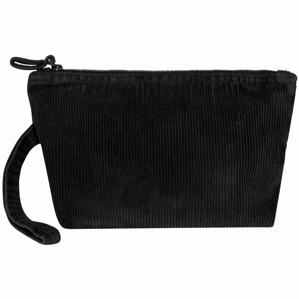 PS_NS134_WASHEDBLACK - Hidalgo-werbeartikel Ecologisch verwassen tasje van ribfluweel, washed black — productfoto 4