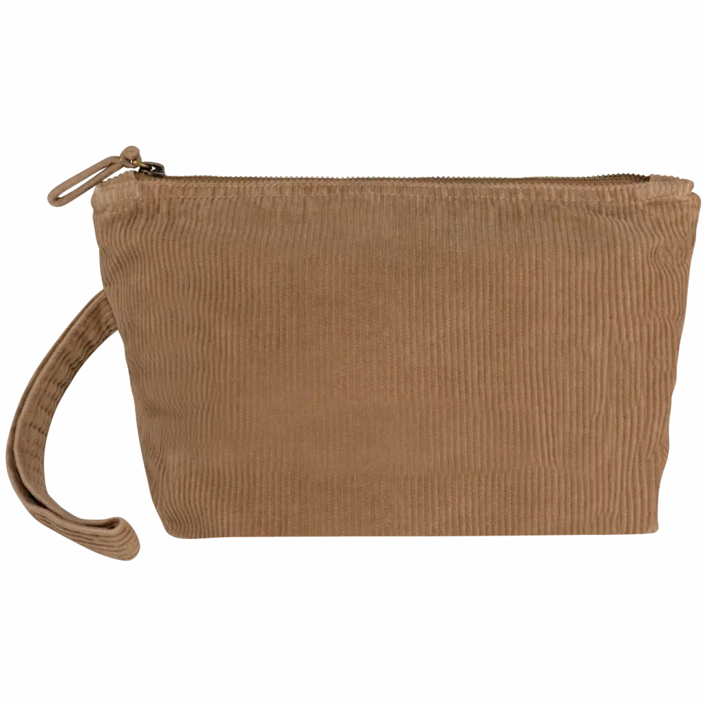 PS_NS134_WASHEDDARKCAMEL - Hidalgo-werbeartikel Ecologisch verwassen tasje van ribfluweel, washed dark camel — productfoto 5