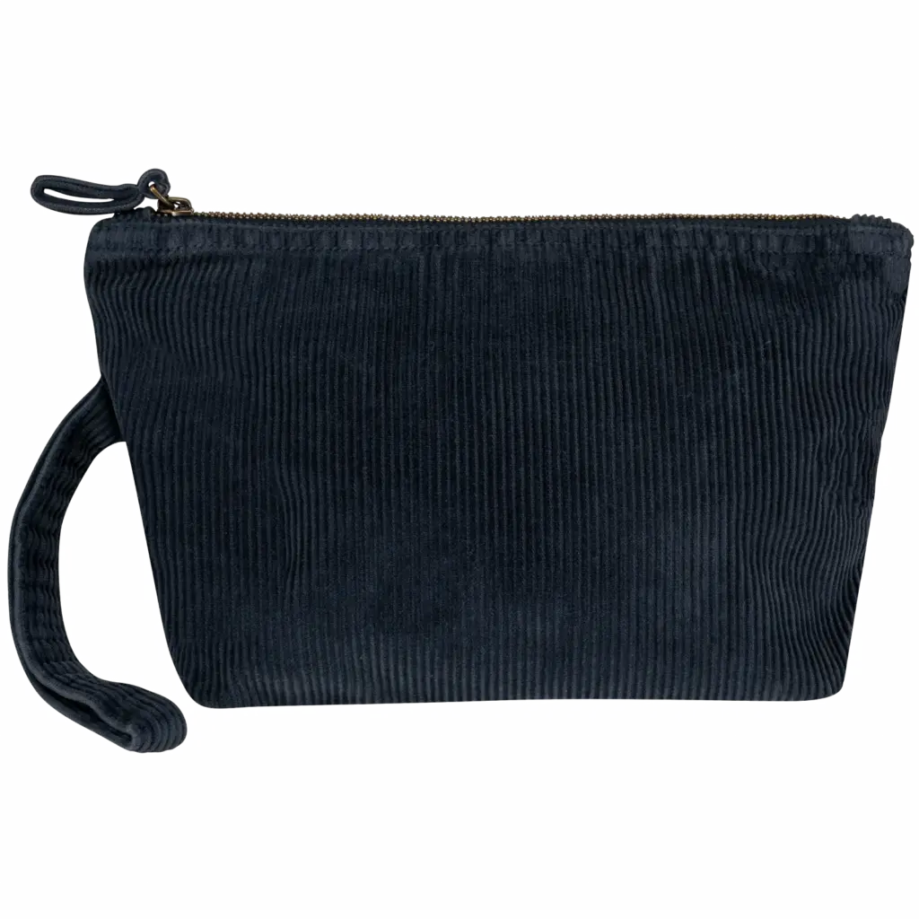 PS_NS134_WASHEDNAVYBLUE - Hidalgo-werbeartikel Ecologisch verwassen tasje van ribfluweel, washed navy blue — productfoto 6