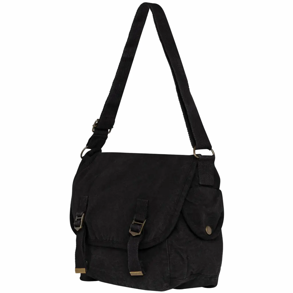 Ecologische verwassen reistas, washed black — productfoto 5