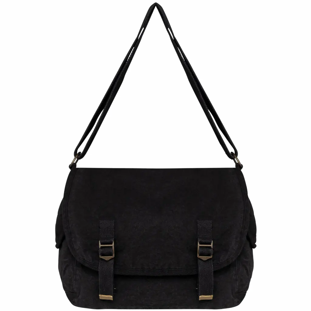 Ecologische verwassen reistas, washed black — productfoto 9