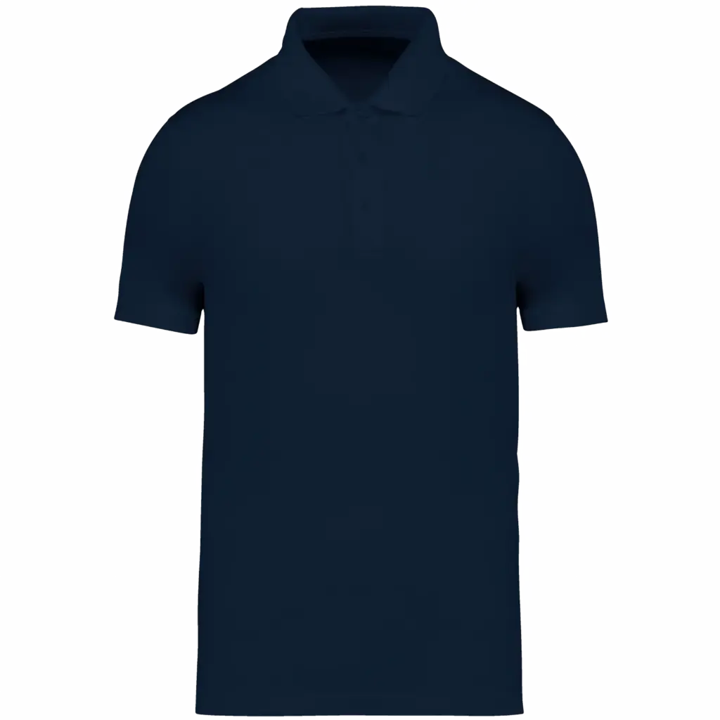Ecologische herenpolo, navy blue — productfoto 10