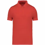 Ecologische herenpolo, paprika — productfoto 11