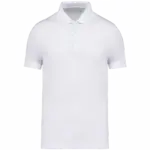 Ecologische herenpolo, white — productfoto 14