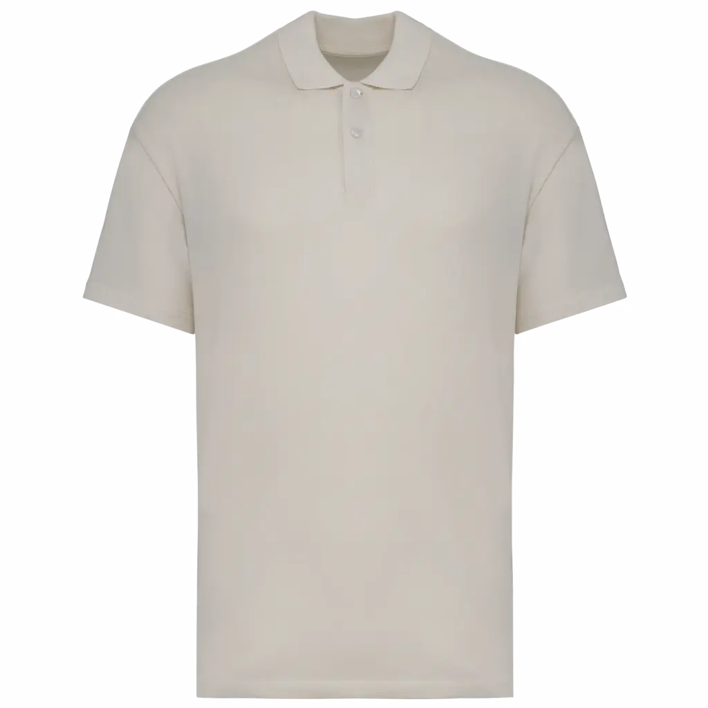 Custom Organic Men Polo NS204 Dropped Shoulder Cotton XS-3XL — product photo 7
