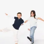 Ecologische kinderpolo van piquétricot — productfoto 2