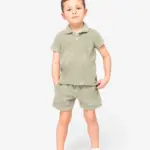 Ecologische badstof kinderpolo — productfoto 2