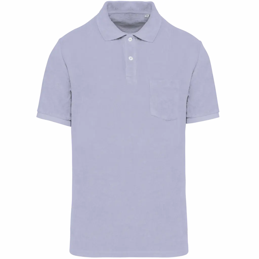 Frottee Polo NS227 bedrucken Bio Brusttasche Herren XS-3XL — Produktfoto 15