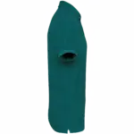 Ecologische badstof herenpolo, peacock green — productfoto 15