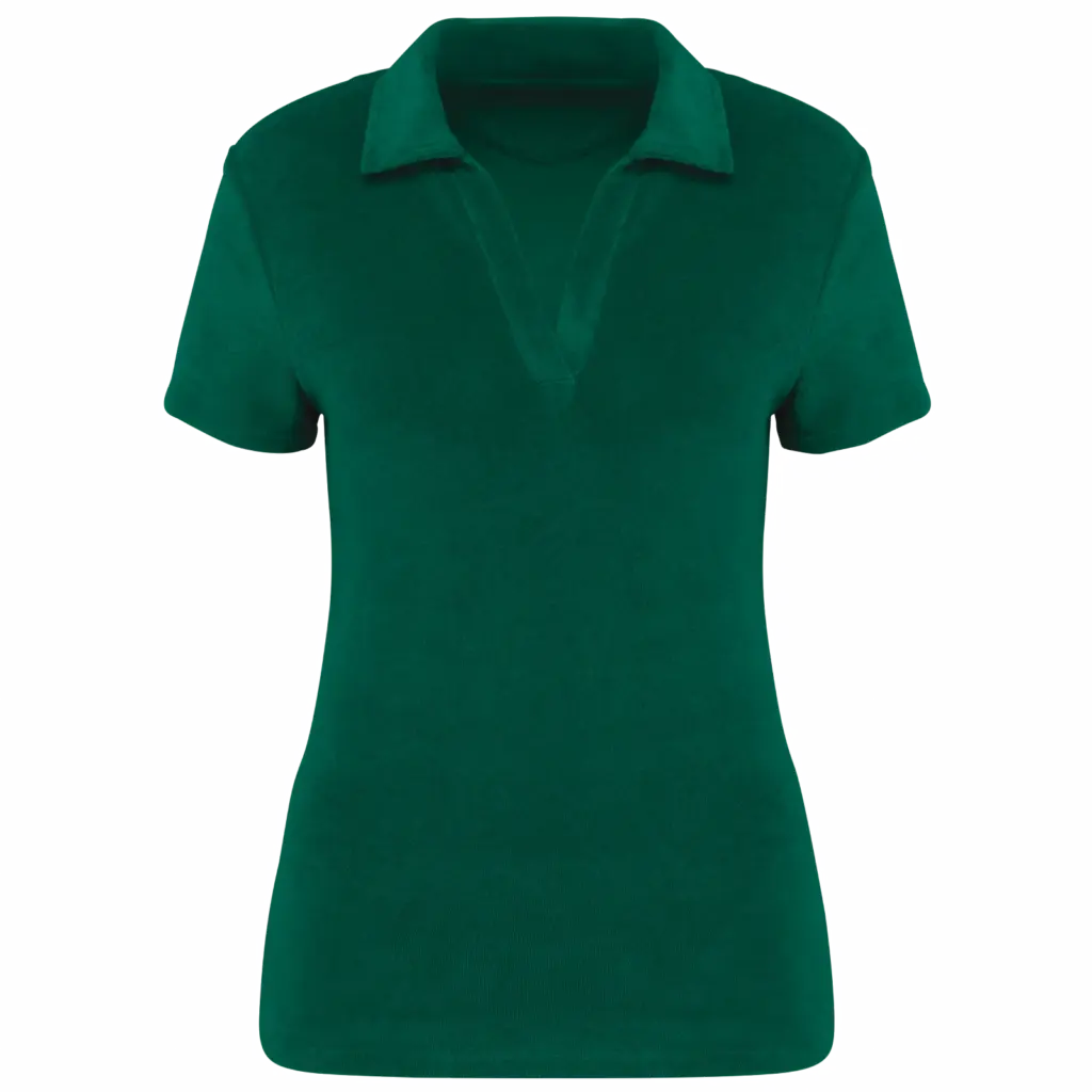 Damen Poloshirt NS228 bedrucken Frottee Bio-Baumwolle XS-XL — Produktfoto 8