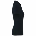 Ecologische badstof damespolo, navy blue — productfoto 8