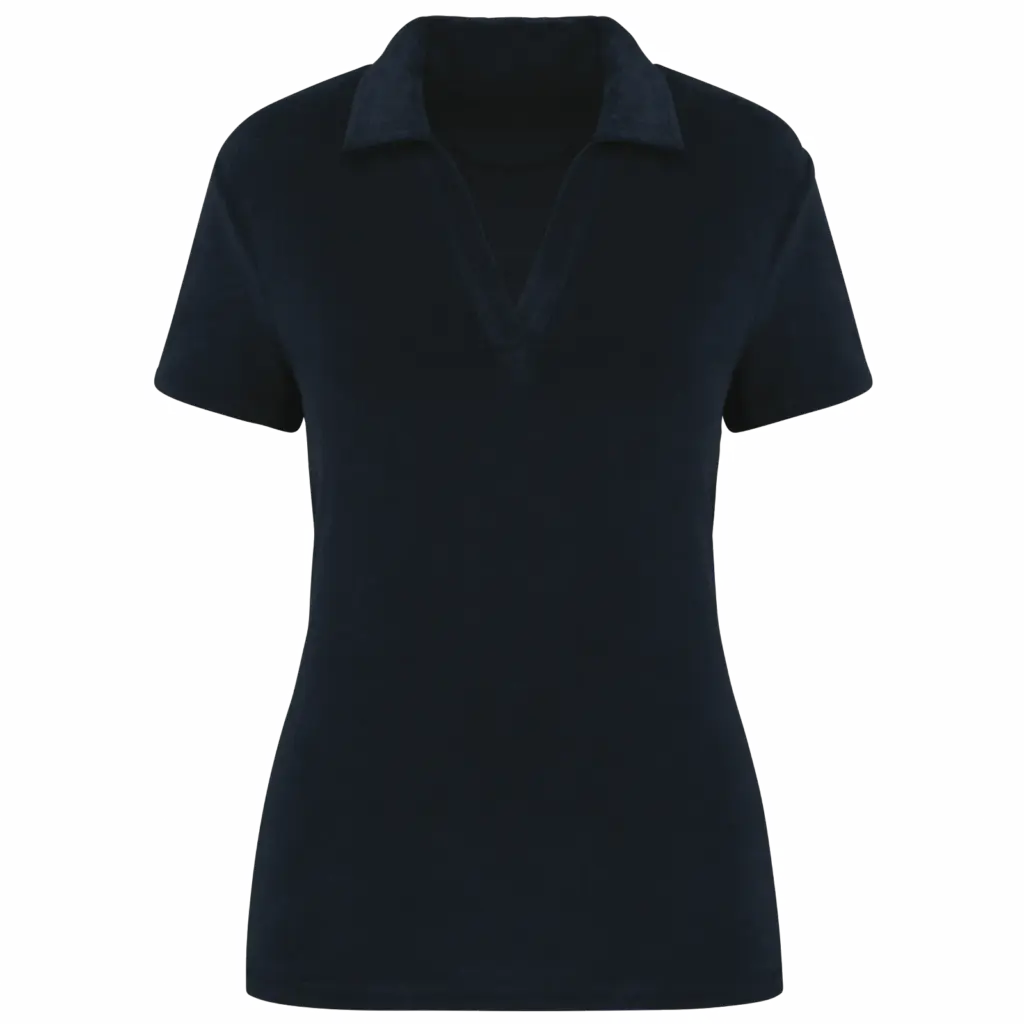Damen Poloshirt NS228 bedrucken Frottee Bio-Baumwolle XS-XL — Produktfoto 9