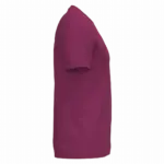 Ecologische uniseks T-shirt, cherry purple — productfoto 15