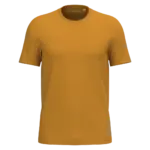 Ecologische uniseks T-shirt, curcuma — productfoto 18