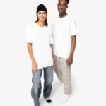Ecologisch uniseks T-shirt — productfoto 2
