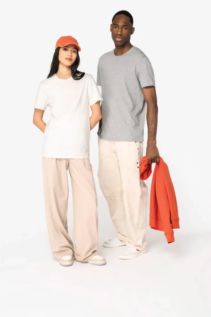 Ecologische uniseks T-shirt — productfoto 2