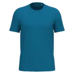 Ecologische uniseks T-shirt, blue sapphire — productfoto 25