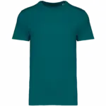 Ecologische uniseks T-shirt, peacock green — productfoto 45