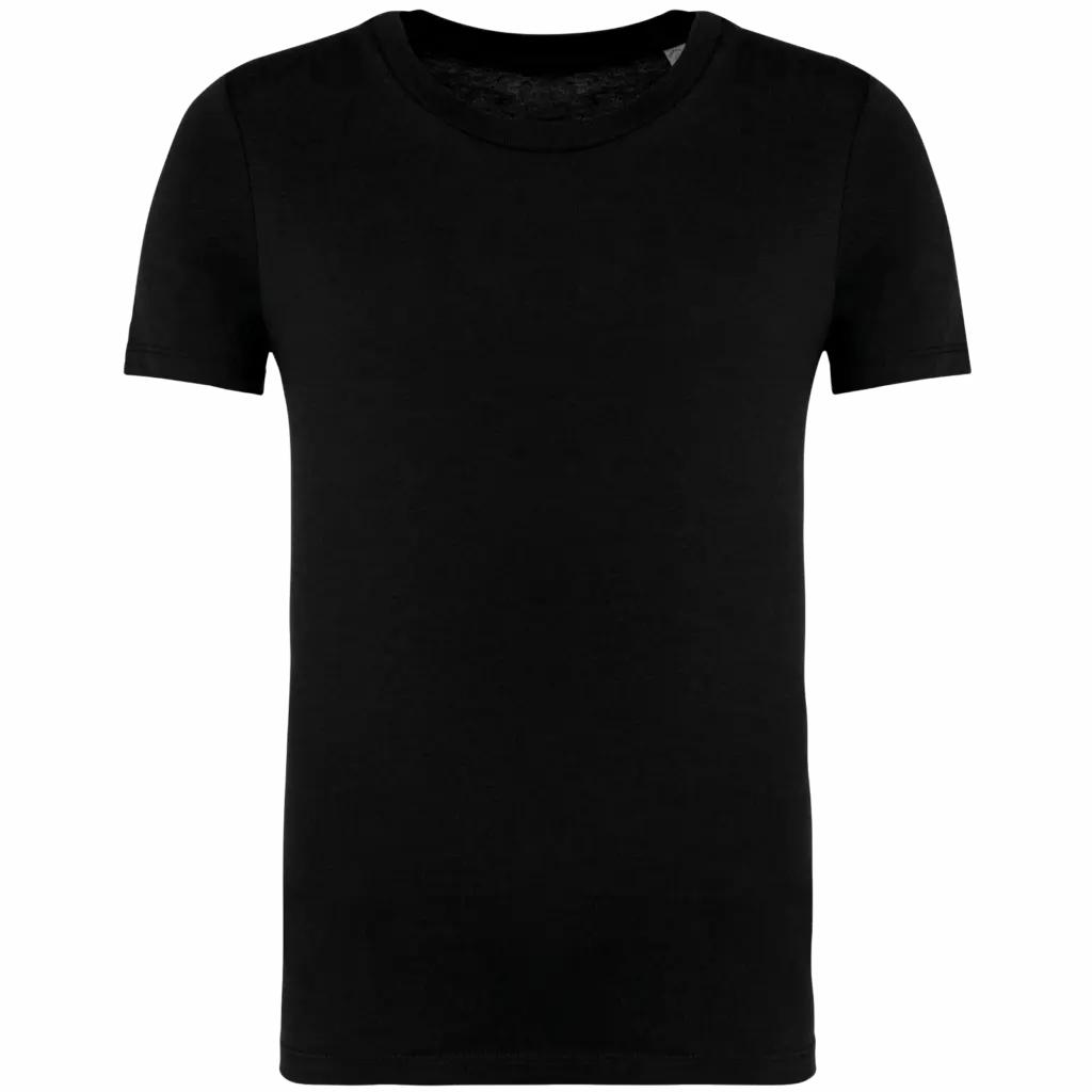 Ecologisch kinder T-shirt, black — productfoto 6