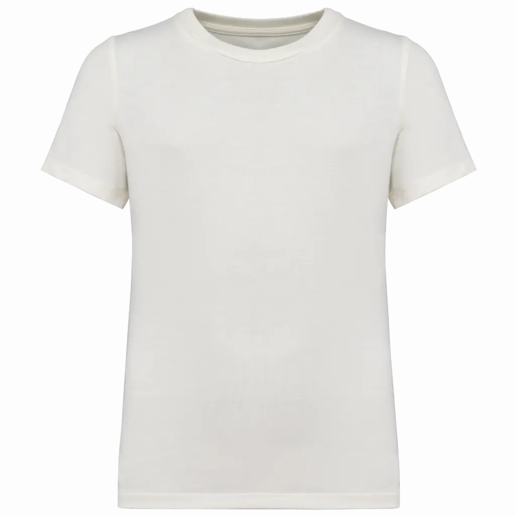 Ecologisch kinder T-shirt, ivory — productfoto 9