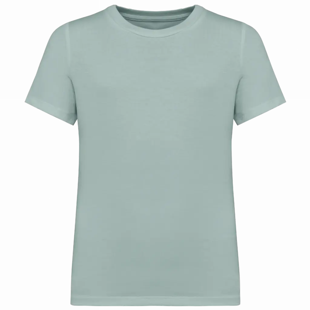 Ecologisch kinder T-shirt, jade green — productfoto 10