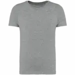 Ecologisch kinder T-shirt, moon grey heather — productfoto 11