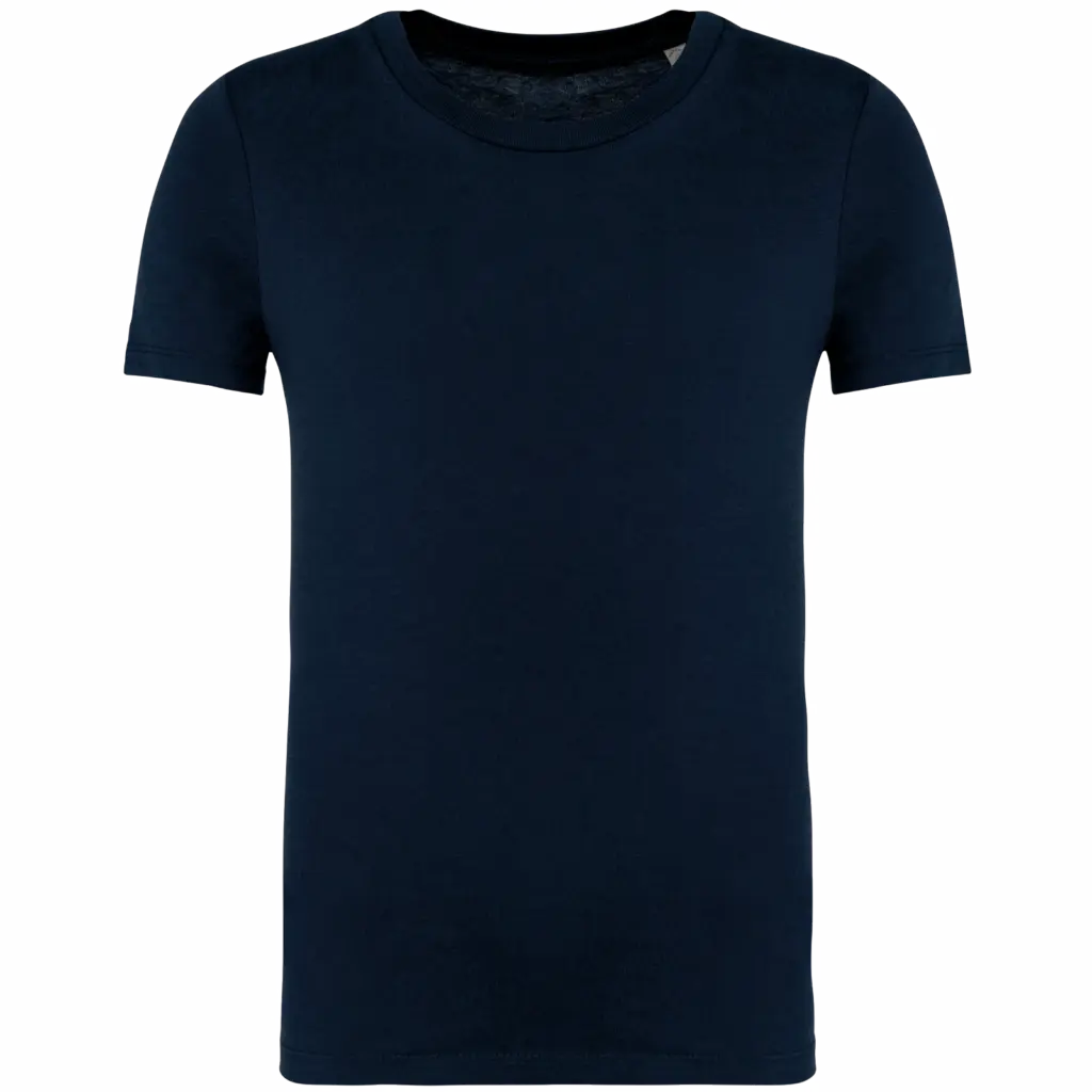 Ecologisch kinder T-shirt, navy blue — productfoto 12